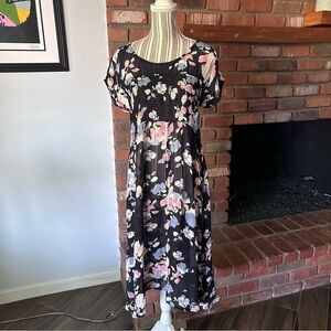 NWT Masai Copenhagen Olga Midi Dress in Mesa Rose Sz M